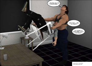 The Interrogation - female bodybuilder 