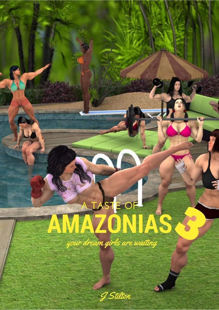 A taste of Amazonias, volume 3 (FREE) - female bodybuilder 