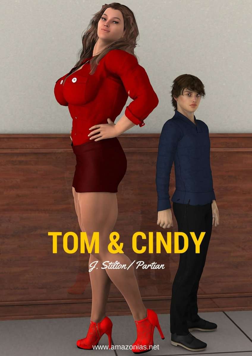 Tom and Cindy - female bodybuilder 