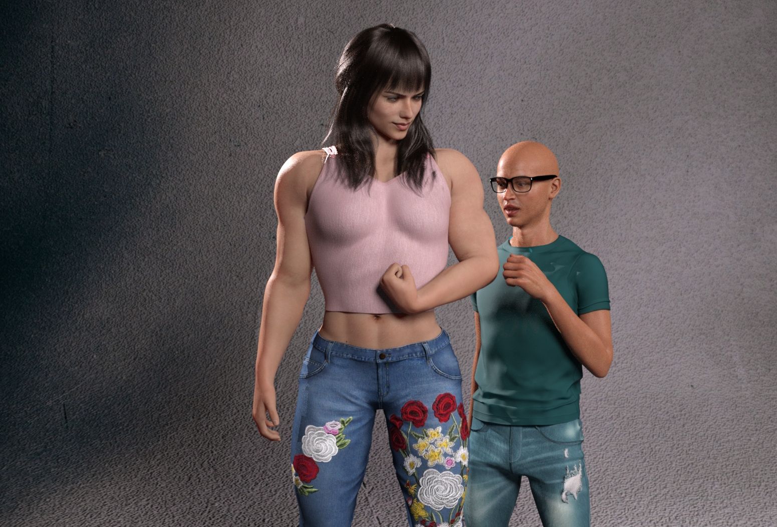 From "Memoirs of an amazon lover". Part one: genesis.