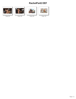 Rachel's Growth - part 2