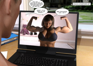 female bodybuilder cybersex