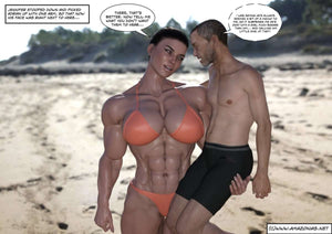 Stepmom - part 5-female bodybuilder - musclegirl -Amazonias