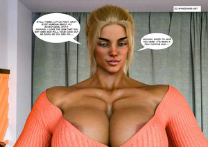huge sexy female bodybuilder with big boobs