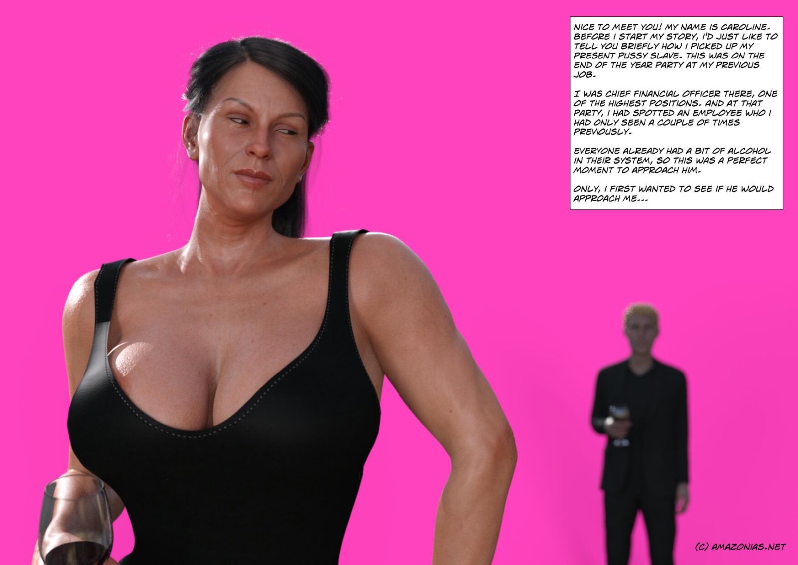 tall big breast woman
