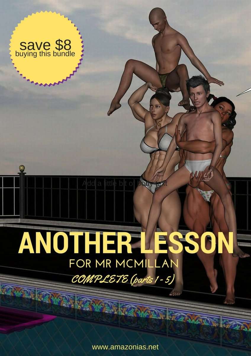 Another lesson for Mr McMillan (Amber & Julian series) COMPLETE - female bodybuilder 