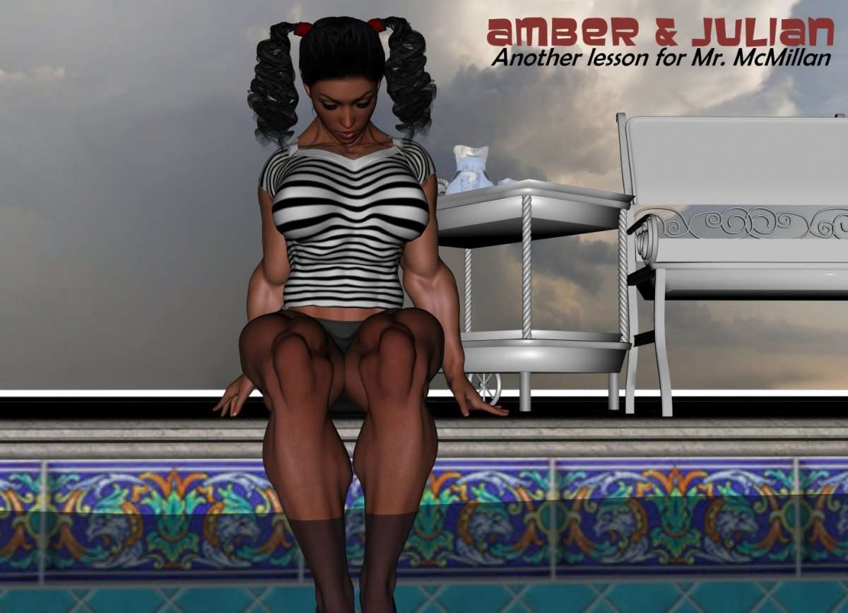 Another lesson for Mr McMillan (Amber & Julian series) - PT 1. - FREE - female bodybuilder 