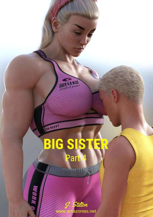 big bodybuilding sister and small brother
