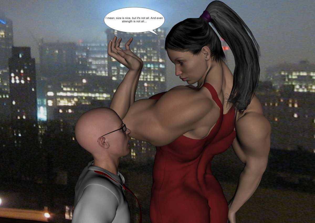 Boy meets girl - FREE - female bodybuilder 