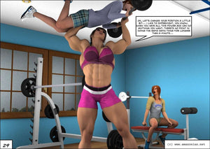 Growing Muscles - Part 3 - female bodybuilder 