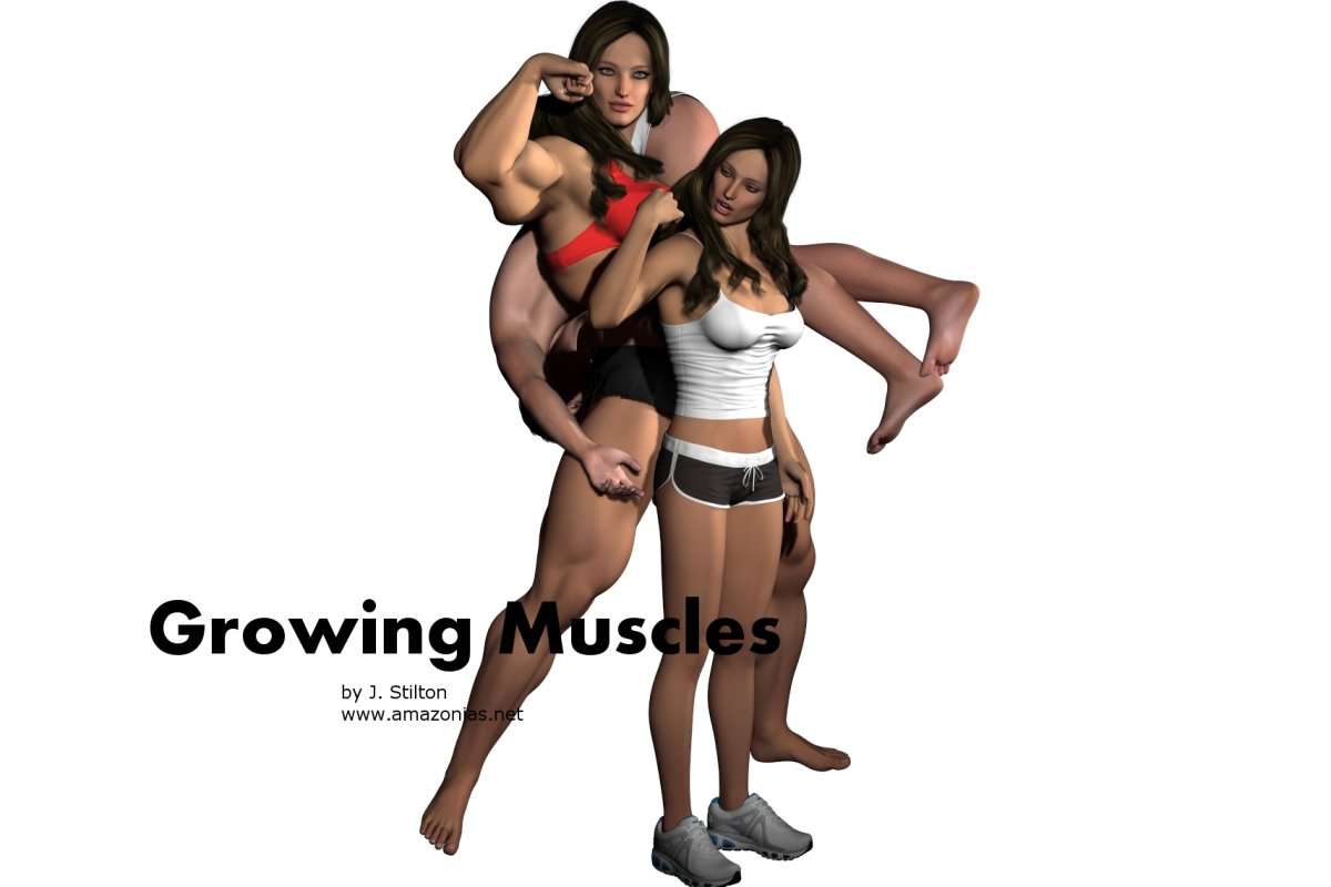 Growing Muscles - Part 3 - female bodybuilder 