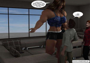 Growing Muscles - Part 9 - female bodybuilder 