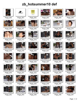 Hot Summer, chapter 10 - female bodybuilder 
