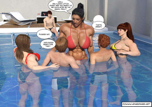 Hot Summer, chapter 7 - female bodybuilder 