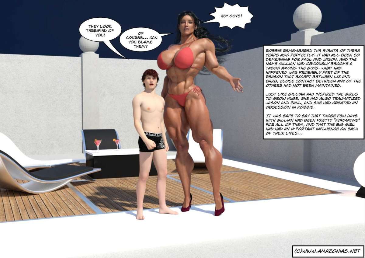 Hot Summer, chapter 7 - female bodybuilder 