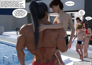 Hot Summer - chapters 6 - 10-female bodybuilder - musclegirl -Amazonias