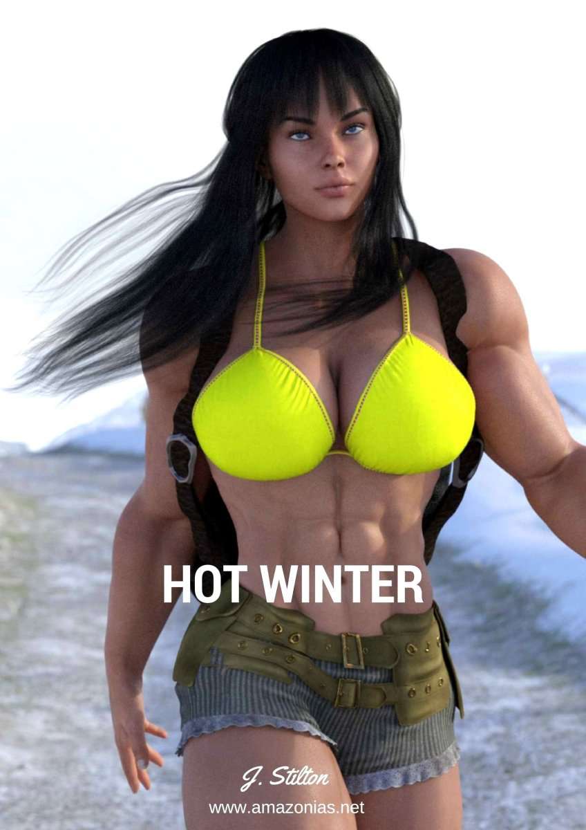 Hot Winter - female bodybuilder 