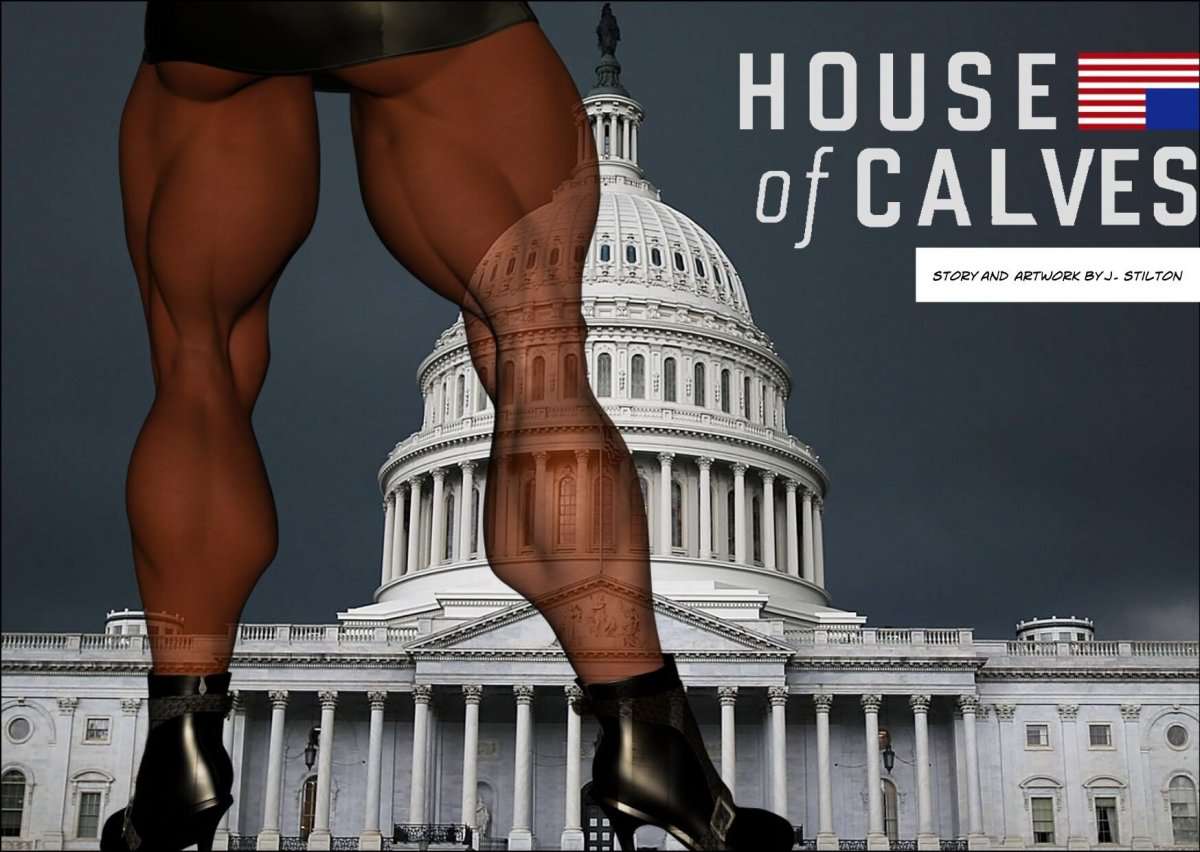 House of Calves - chapter 1 - female bodybuilder 