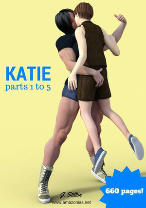 Katie collection: 1 to 5 - female bodybuilder 
