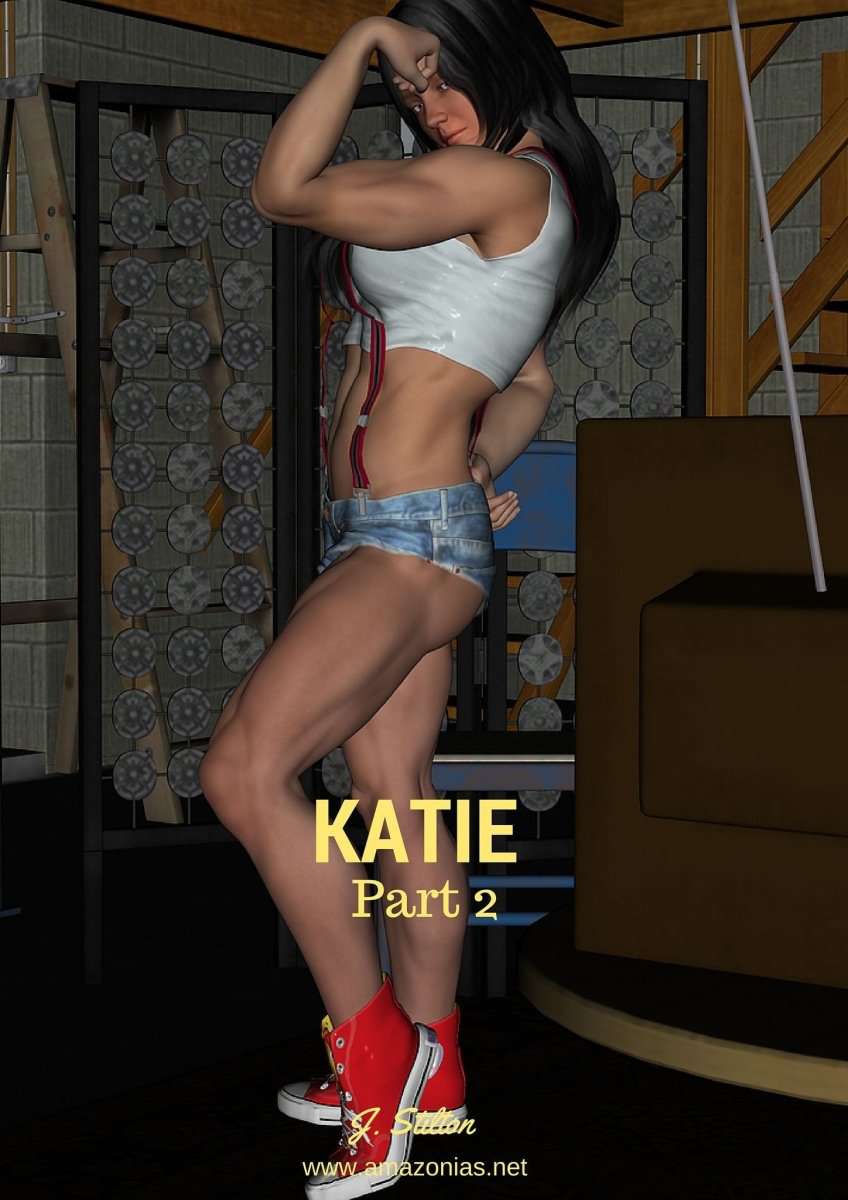 Katie - part 2 - female bodybuilder 