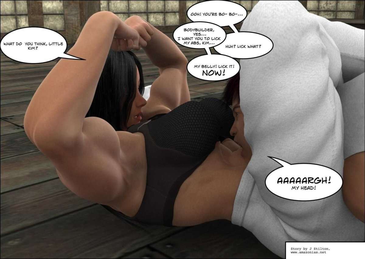 Katie - part 5 - female bodybuilder 