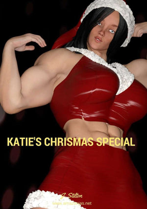 Katie's Christmas special - female bodybuilder 