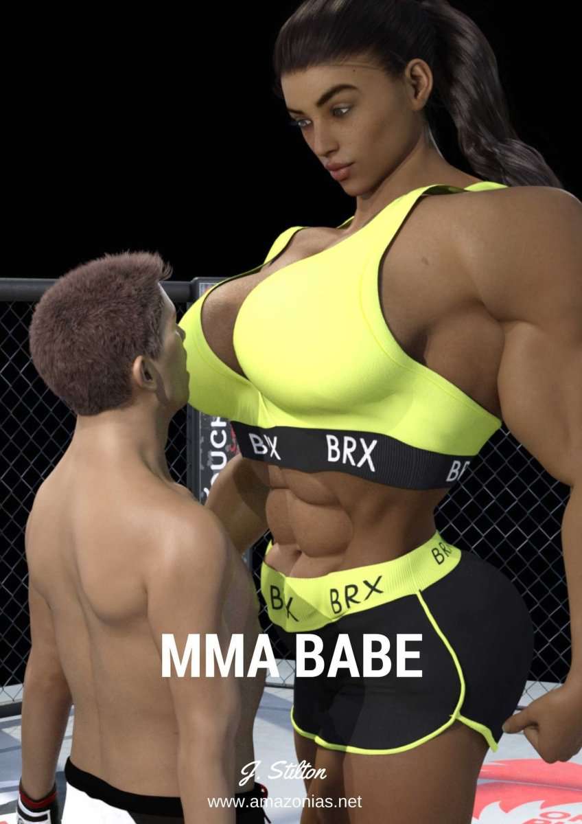 MMA Babe - female bodybuilder 