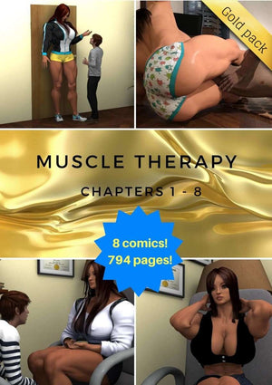 Muscle Therapy parts 1 - 8-female bodybuilder - musclegirl -Amazonias