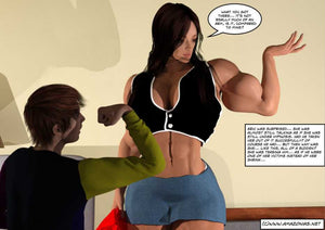 Muscle Therapy parts 1 - 8-female bodybuilder - musclegirl -Amazonias