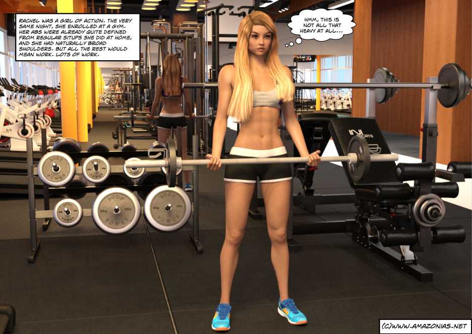 Musclegirl - part 1 - female bodybuilder 