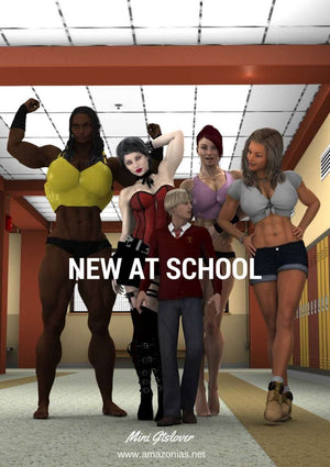 New at School - female bodybuilder 