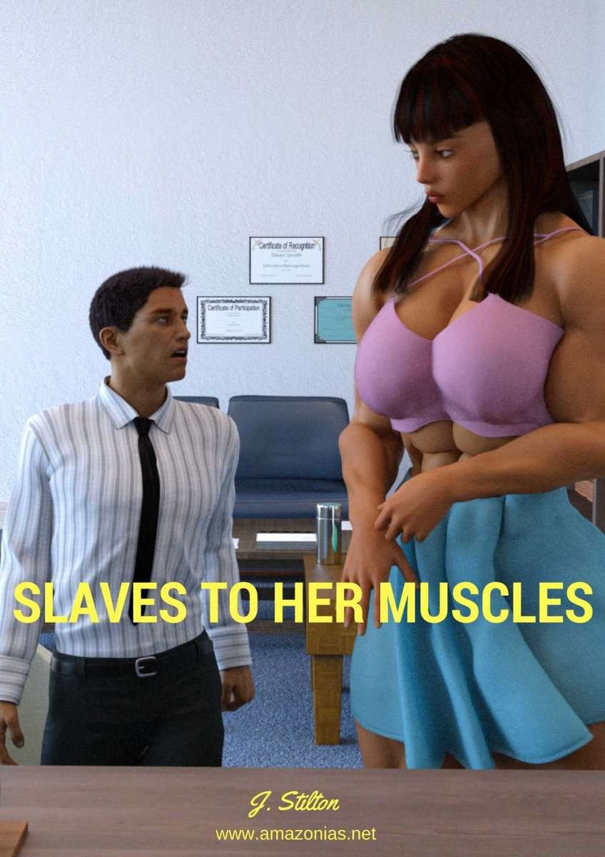 Slaves to her Muscles - female bodybuilder 