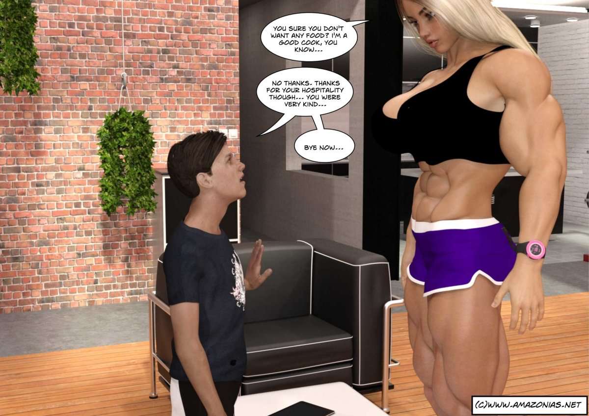 Sophie's property - part 1 - female bodybuilder 