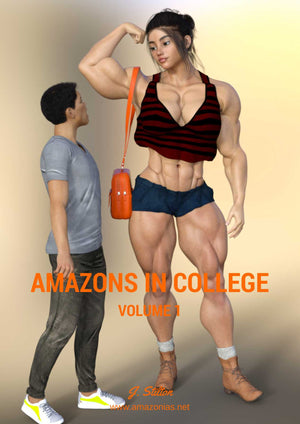 Amazons in College - Vol. 1 - female bodybuilder 