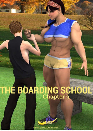 The boarding school - chapter 3 - female bodybuilder 
