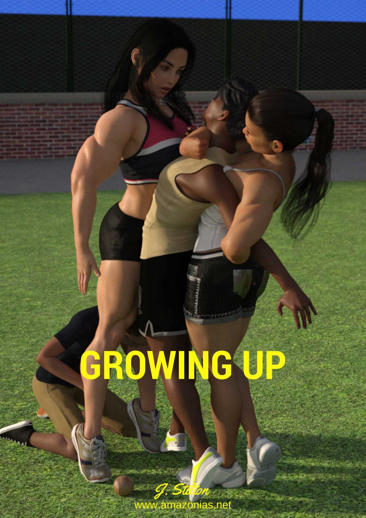 Growing up - part 1 - female bodybuilder 