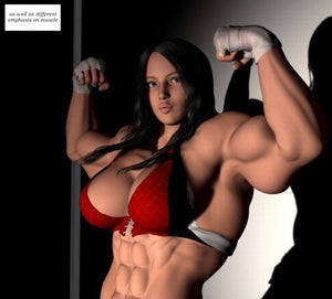 The Intern - female bodybuilder 